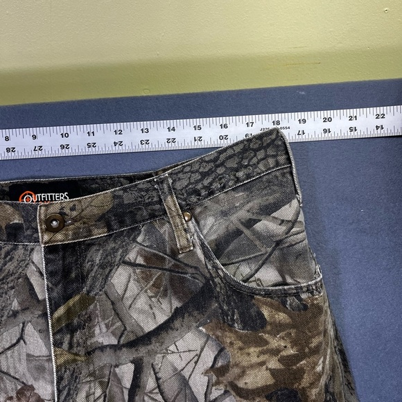 Outfitters Ridge Double Knew Realtree Camo Pants Mens 40/30 Hunting Hunt 1558 - Picture 6 of 10
